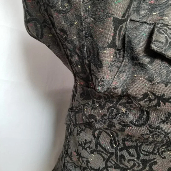 CAPP3L Ride Snowboard  Brown Black Print Jacket S - Picture 12 of 16